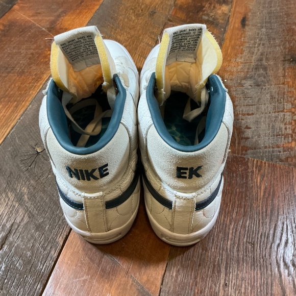 Nike Eric Koston x Zoom Blazer Mid SB White Teal Skate Sneakers Men’s 8.5 - Picture 6 of 13